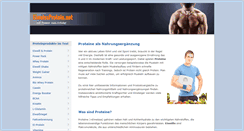 Desktop Screenshot of eiweissprotein.net