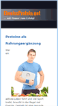 Mobile Screenshot of eiweissprotein.net